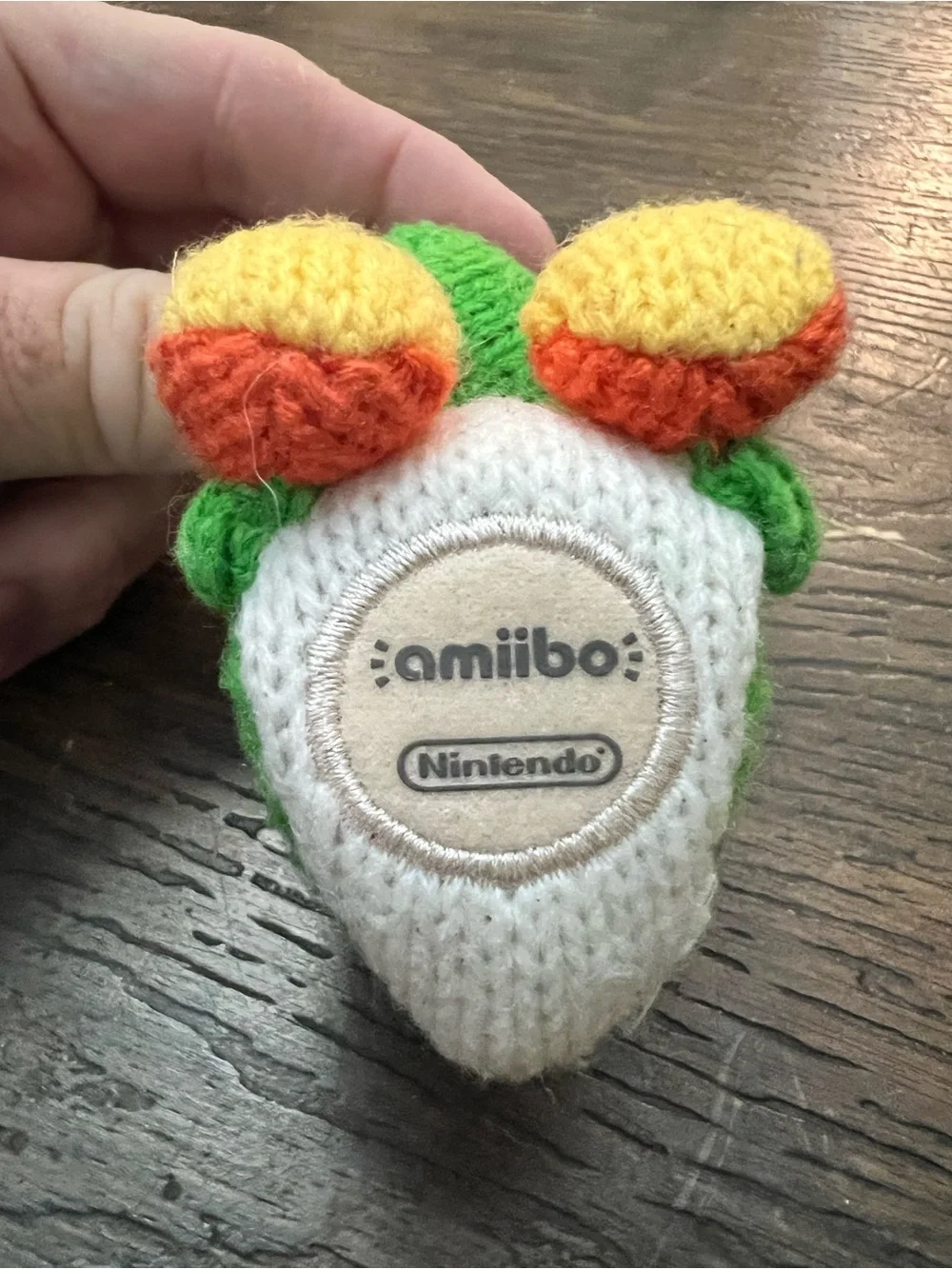 Nintendo Green Yarn Yoshi Amiibo Plush Figure